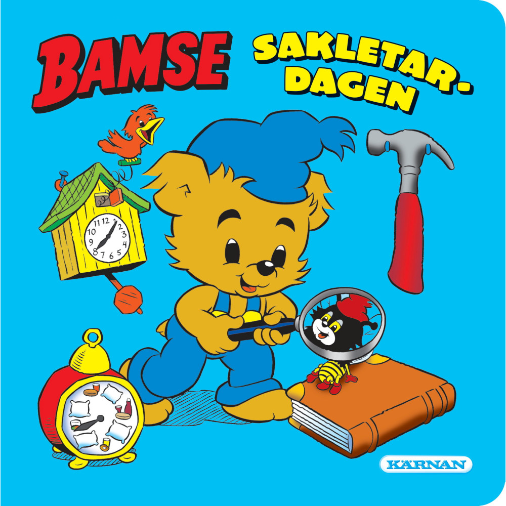 Produktbild för Bamse Sakletardagen (bok, board book)