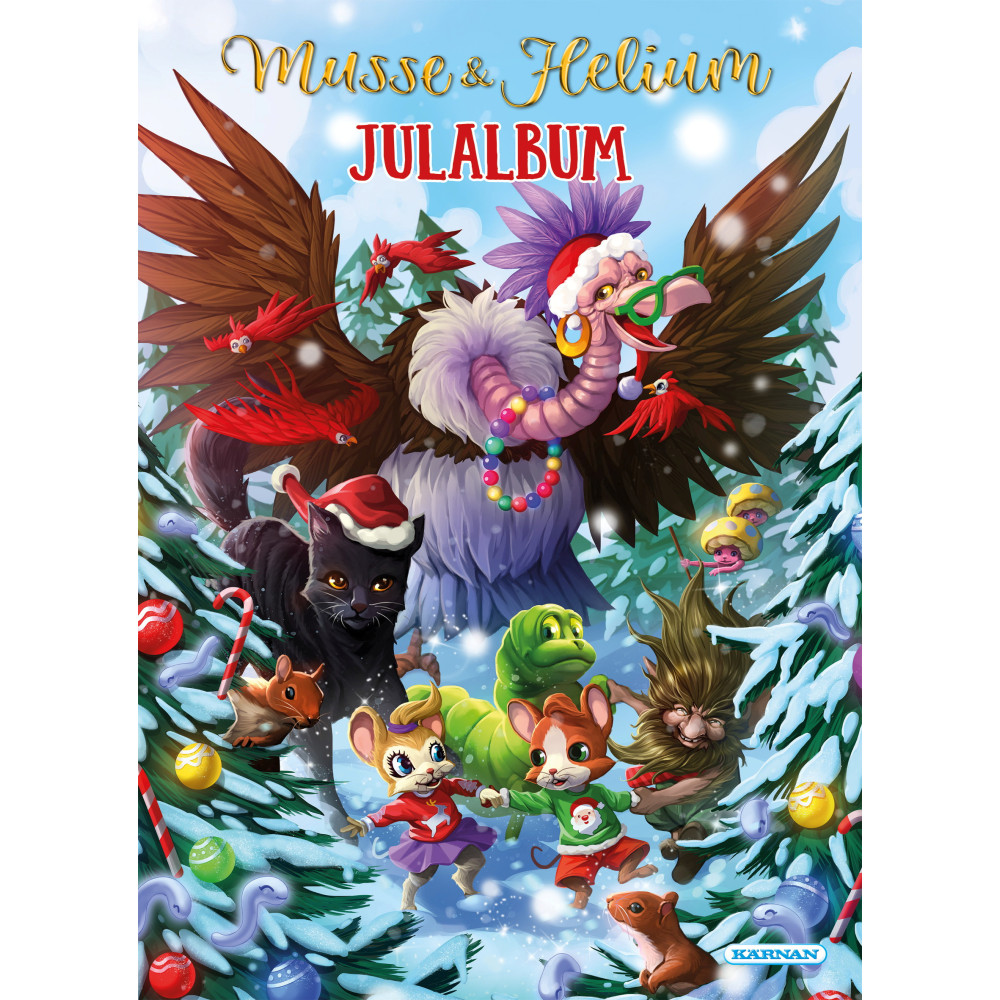 Produktbild för Julalbum Musse & Helium (häftad)