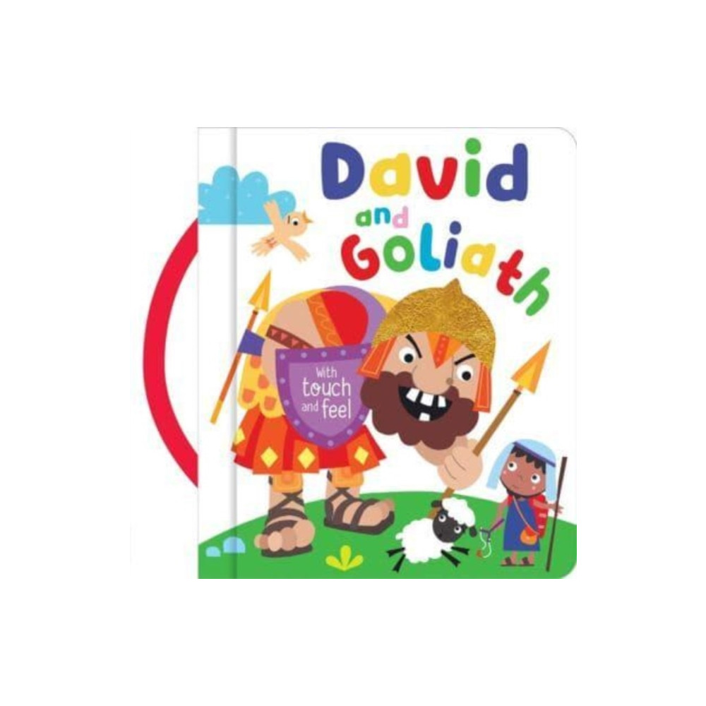 Produktbild för David and Goliath with Touch and Feel (bok, eng)