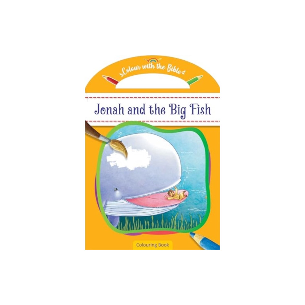 Produktbild för Colour with the Bible: Jonah and the Big Fish (häftad, eng)