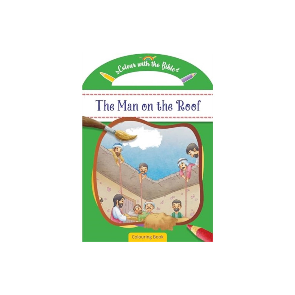 Produktbild för Colour with the Bible: The Man on the Roof (häftad, eng)