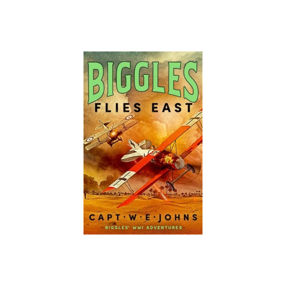 Produktbild för Biggles Flies East (inbunden, eng)