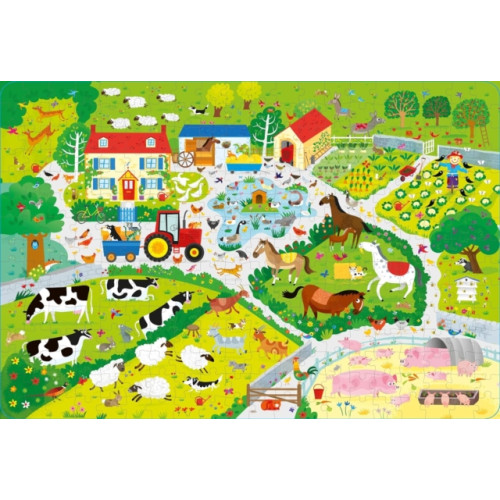 Usborne Publishing Ltd Usborne Book and Jigsaw On the Farm (häftad, eng)