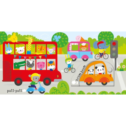 Usborne Publishing Ltd Slide and See Things That Go (bok, board book, eng)