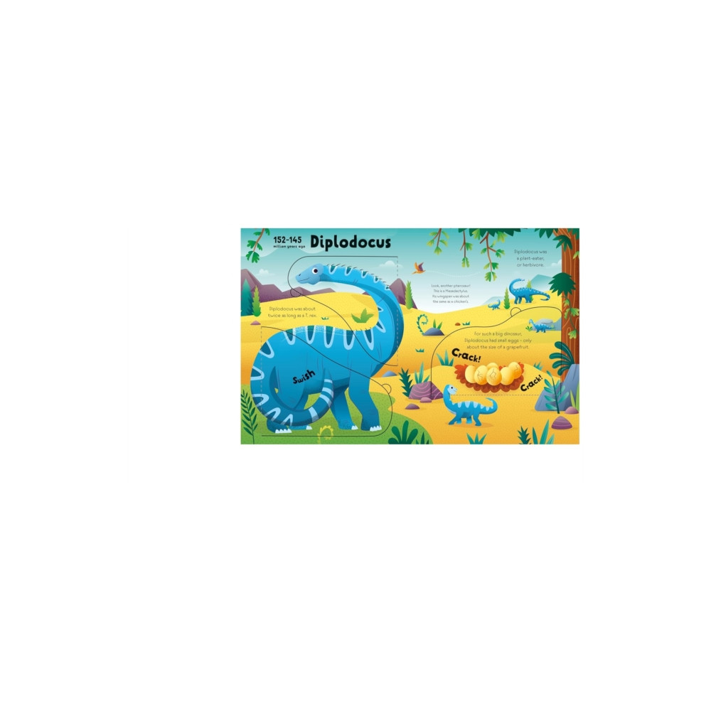 Produktbild för Great Big Dinosaurs (with great big flaps) (bok, board book, eng)