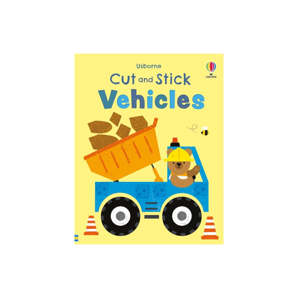 Produktbild för Cut and Stick Vehicles (häftad, eng)