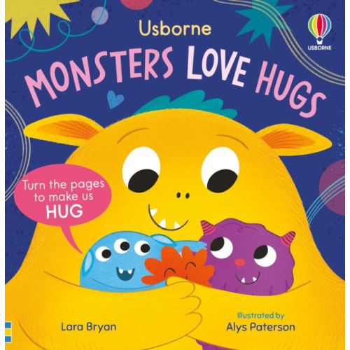 Usborne Publishing Ltd Monsters Love Hugs (bok, board book, eng)