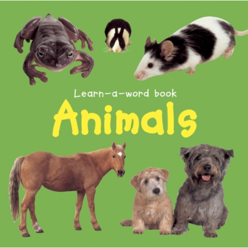 Anness publishing Learn-a-word Book: Animals (bok, board book, eng)