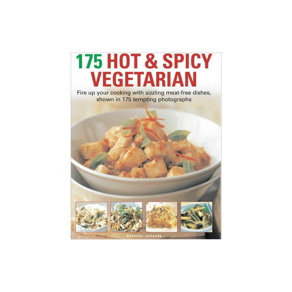 Produktbild för 175 Hot and Spicy Vegetarian (häftad, eng)