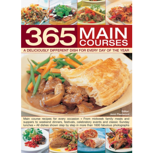 Anness publishing 365 Main Courses (inbunden, eng)
