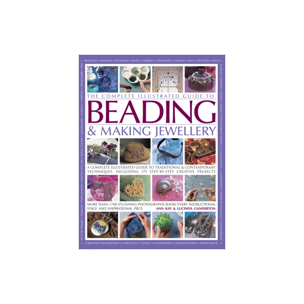 Produktbild för Complete Illustrated Guide to Beading & Making Jewellery (inbunden, eng)
