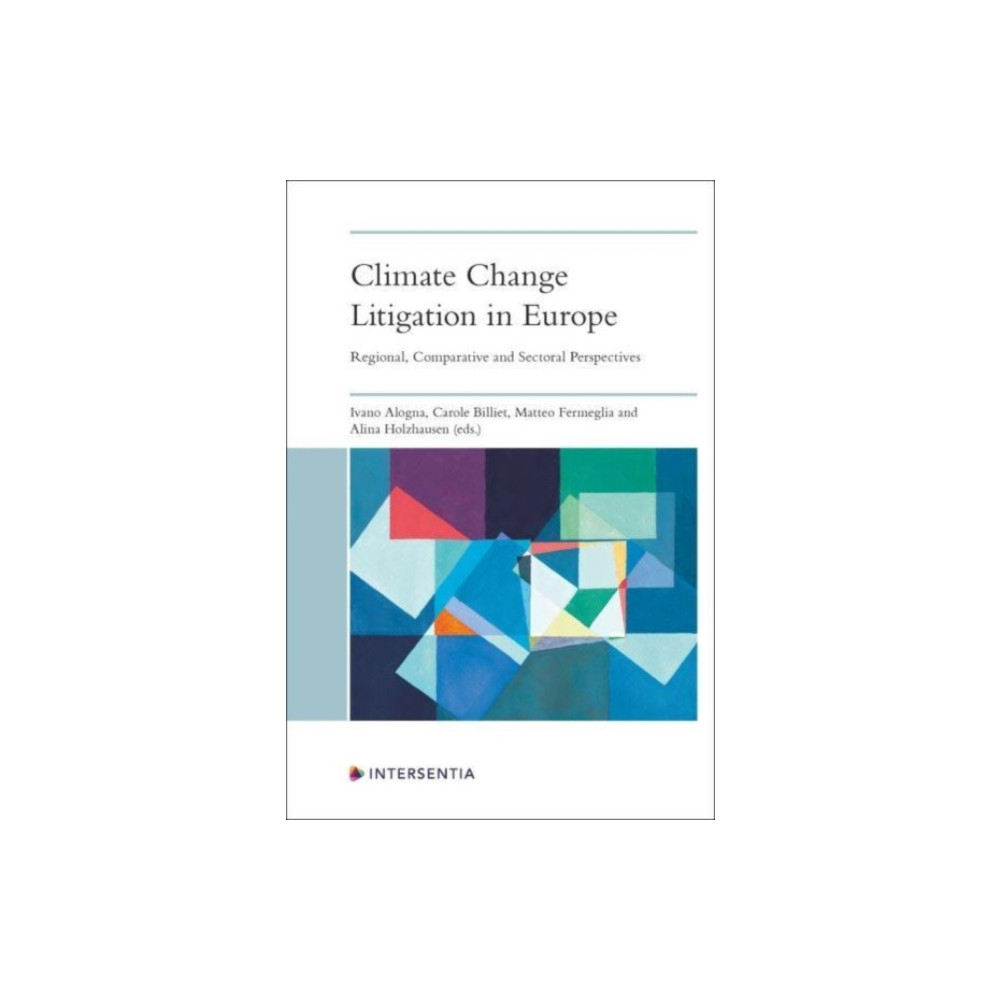 Produktbild för Climate Change Litigation in Europe (häftad, eng)