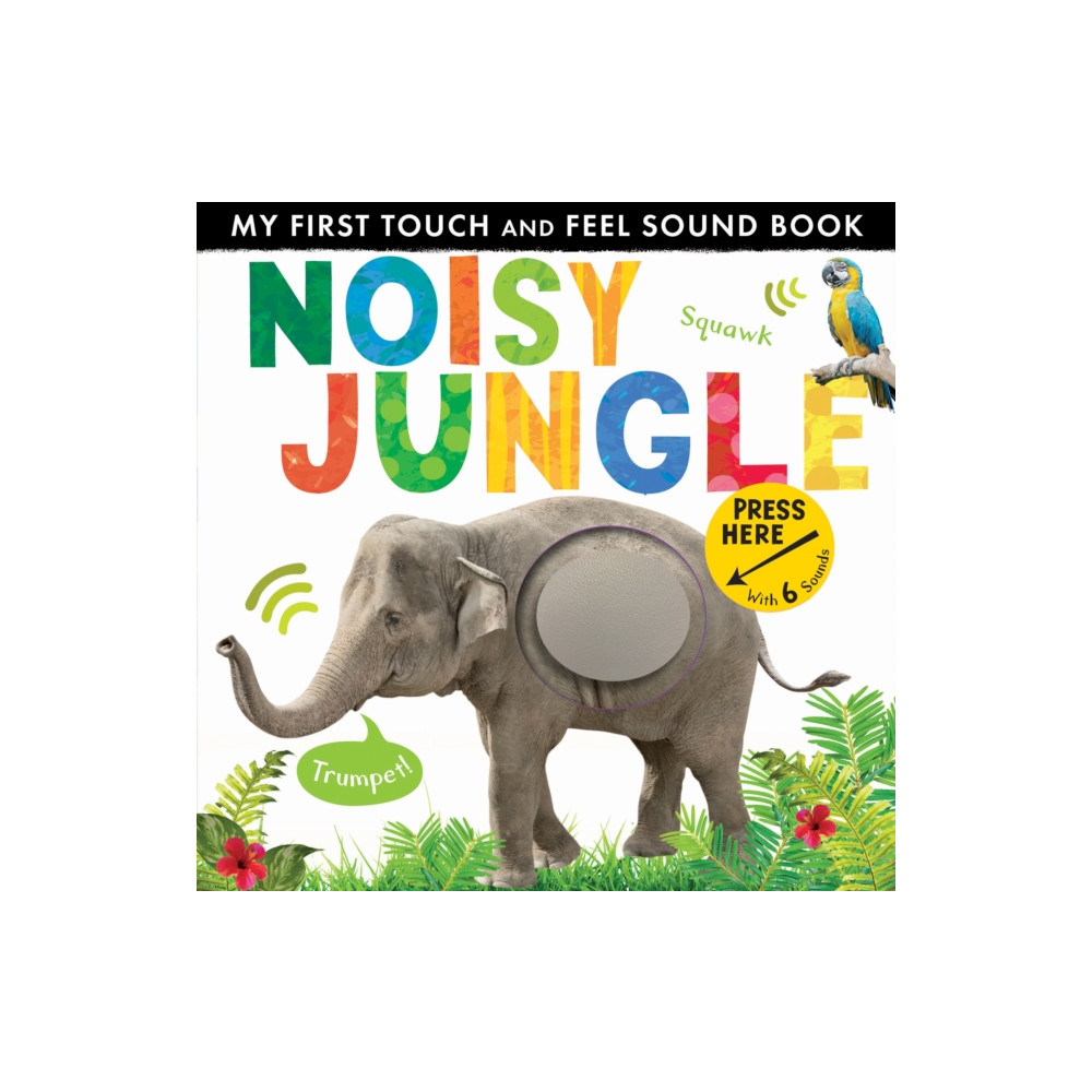 Produktbild för Noisy Jungle (bok, board book, eng)