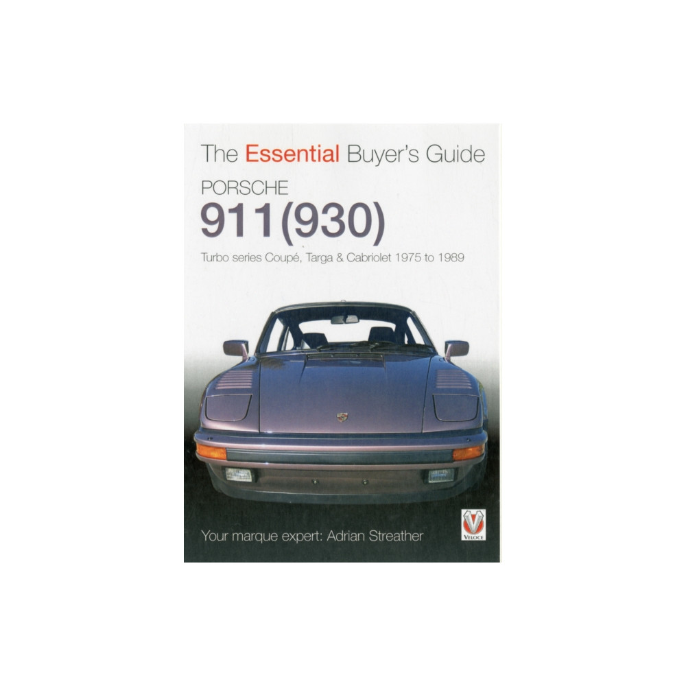 Produktbild för Porsche 930 Turbo & 911 (930) Turbo (häftad, eng)