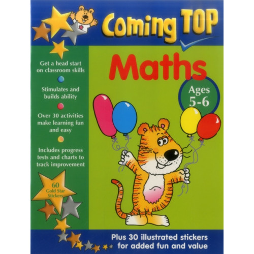 Anness publishing Coming Top: Maths - Ages 5-6 (häftad, eng)
