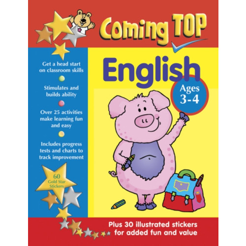 Anness publishing Coming Top: English - Ages 3-4 (häftad, eng)