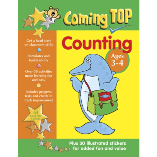 Anness publishing Coming Top: Counting - Ages 3-4 (häftad, eng)