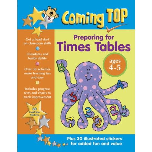 Anness publishing Coming Top: Preparing for Times Tables - Ages 4 - 5 (häftad, eng)