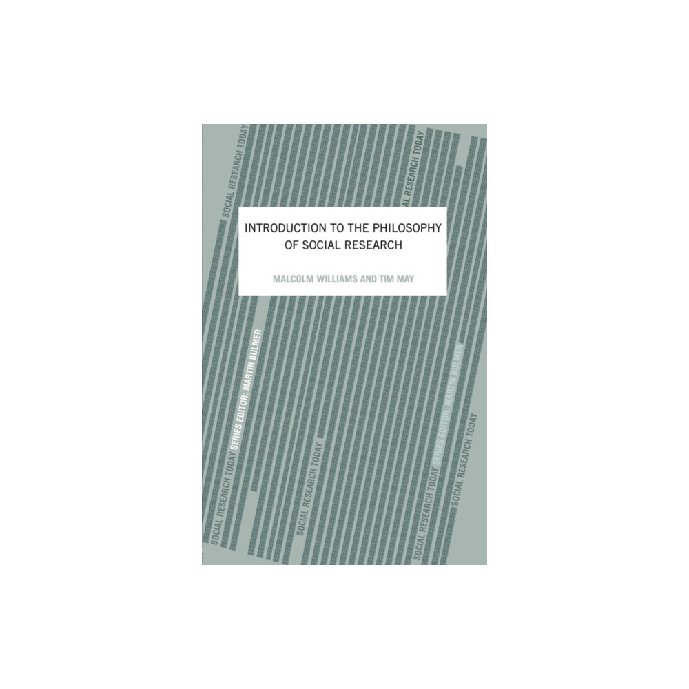 Produktbild för An Introduction To The Philosophy Of Social Research (häftad, eng)