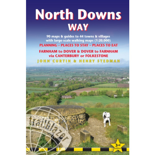 Trailblazer Publications North Downs Way Trailblazer Walking Guide 3e (häftad, eng)