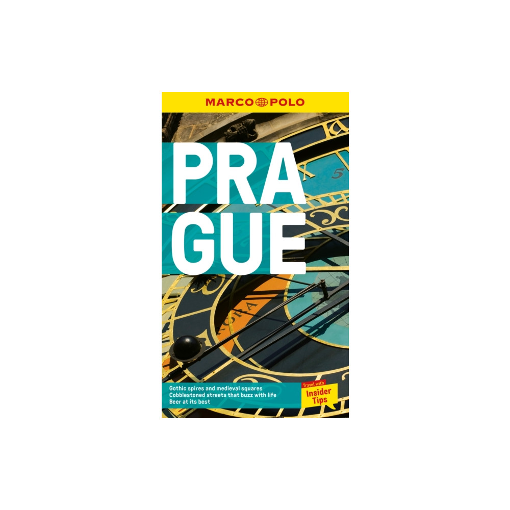 Produktbild för Prague Marco Polo Pocket Travel Guide - with pull out map (häftad, eng)