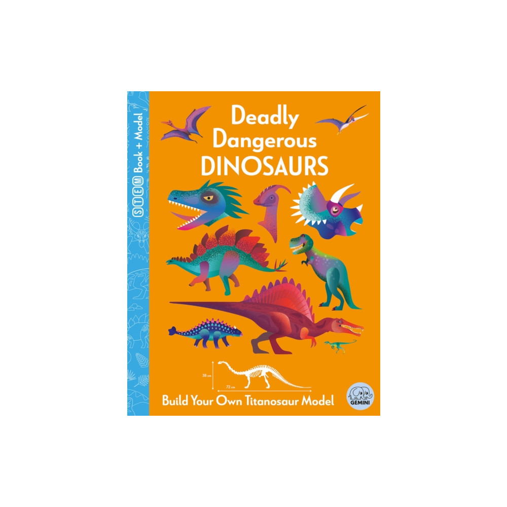 Produktbild för Deadly Dangerous Dinosaurs (bok, board book, eng)