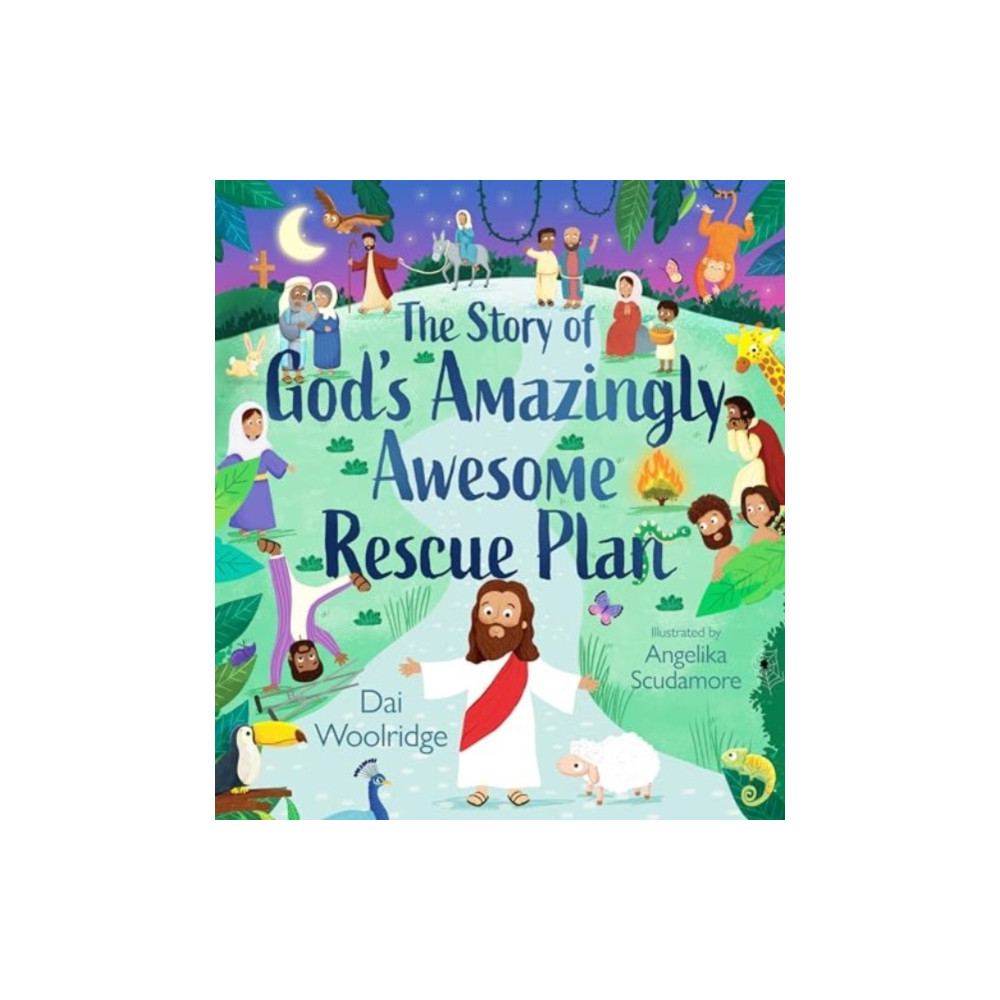 Produktbild för The Story of God's Amazingly Awesome Rescue Plan (inbunden, eng)