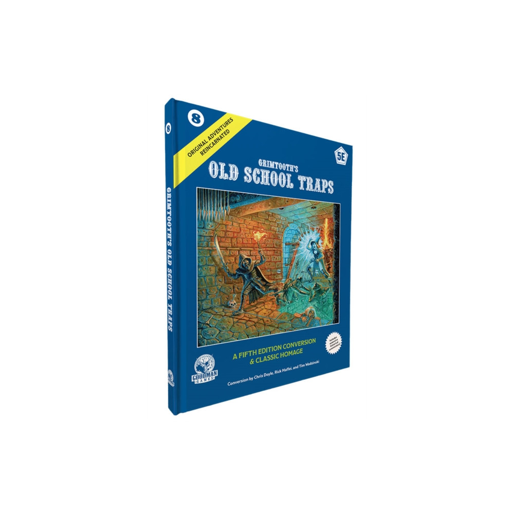 Produktbild för D&D 5E: Original Adventures Reincarnated #8: Grimtooth’s Old School Traps (inbunden, eng)