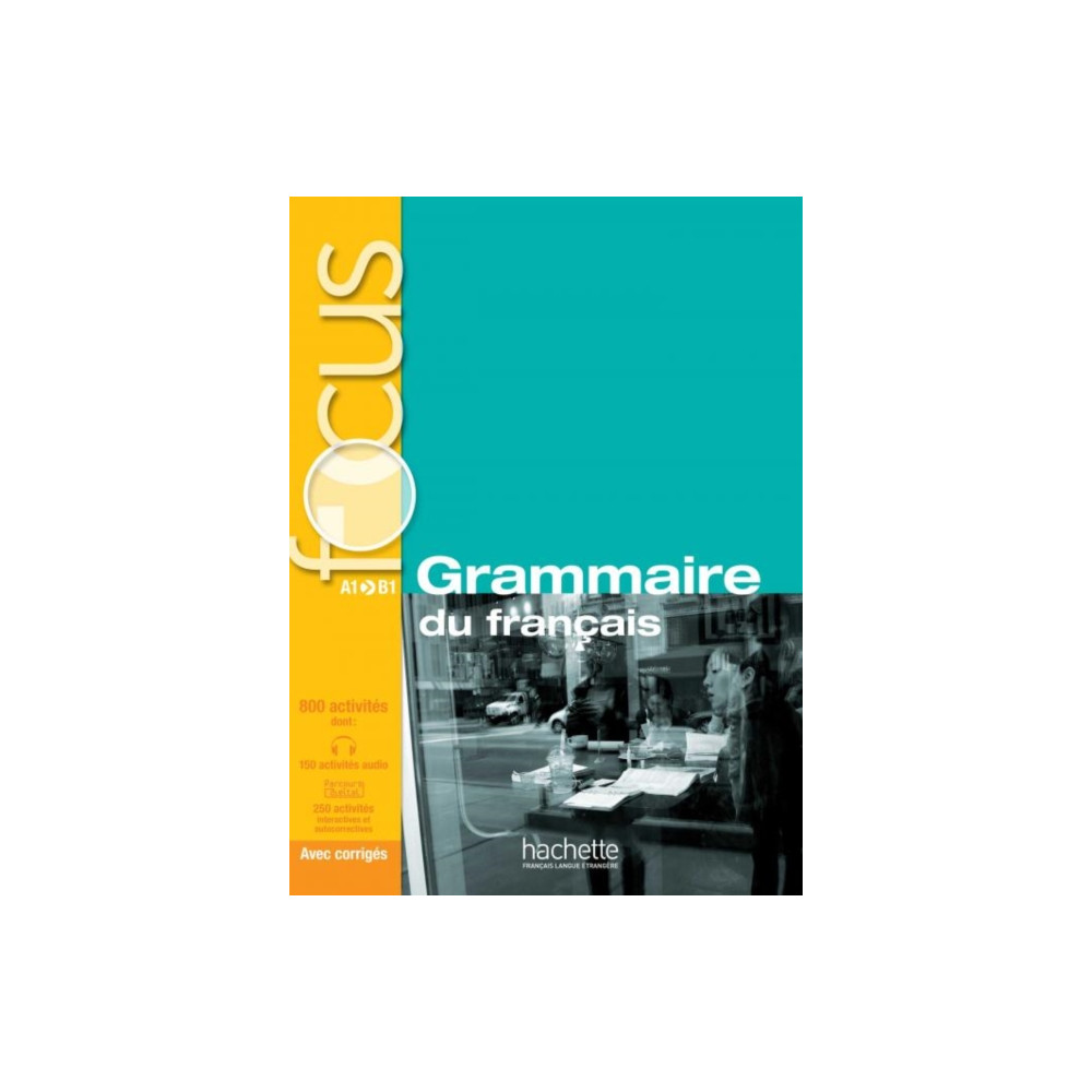 Produktbild för Focus - Grammaire du francais (A1-A2-B1) with audio and online (häftad, fre)