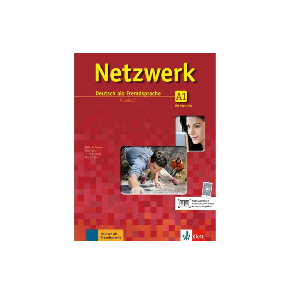 Produktbild för Netzwerk A1 - Deutsch als Fremdsprache Kursbuch - with audio and video downloads (häftad, ger)