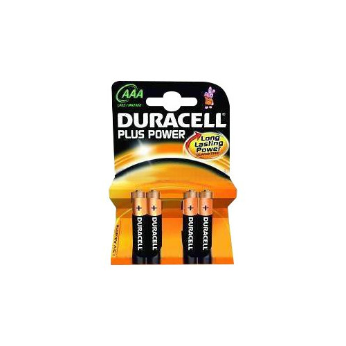 Duracell Duracell Plus Power MN2400 batteri - 4 x AAA - alkaliskt
