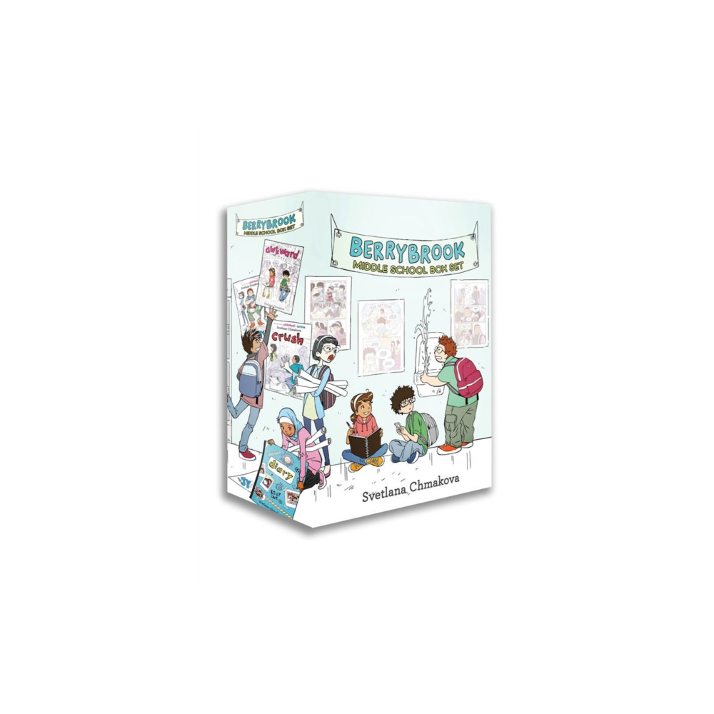 Produktbild för Berrybrook Middle School Box Set (häftad, eng)