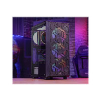 Produktbild för AeroCool Hive FRGB - Tempered Glass Edition - mid tower - ATX