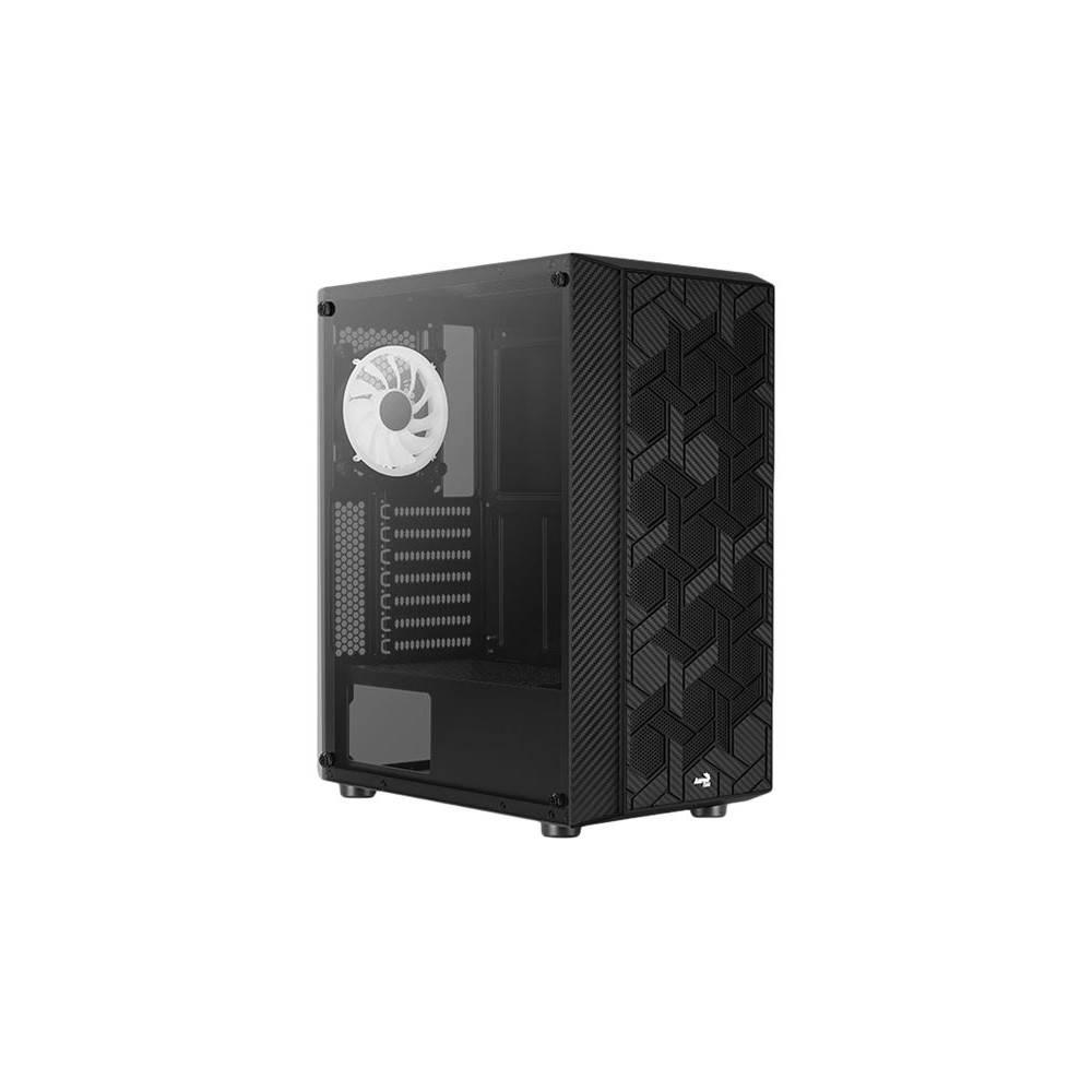 Produktbild för AeroCool Hive FRGB - Tempered Glass Edition - mid tower - ATX