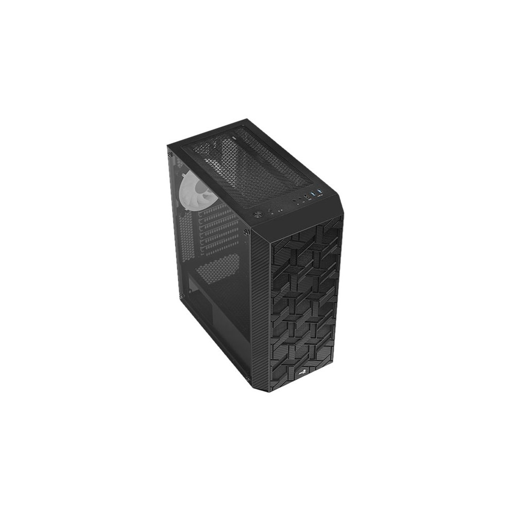 Produktbild för AeroCool Hive FRGB - Tempered Glass Edition - mid tower - ATX