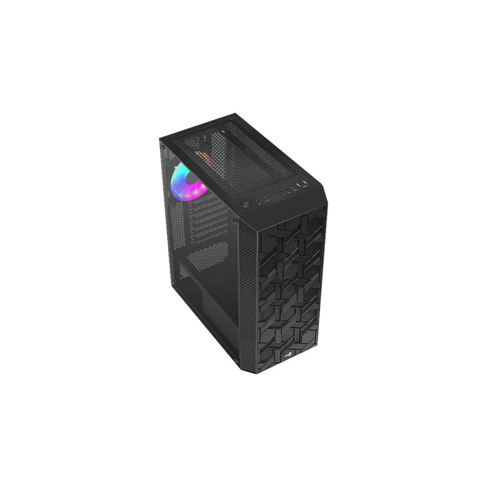 Produktbild för AeroCool Hive FRGB - Tempered Glass Edition - mid tower - ATX