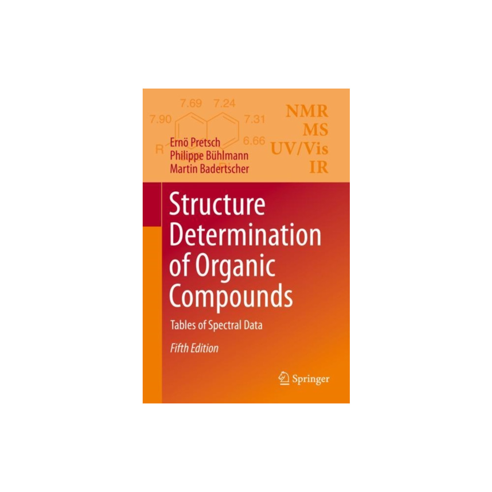 Produktbild för Structure Determination of Organic Compounds (häftad, eng)