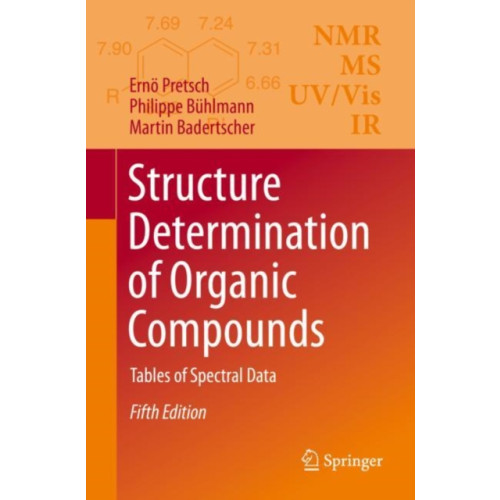 Springer-Verlag Berlin and Heidelberg GmbH & Co. KG Structure Determination of Organic Compounds (häftad, eng)