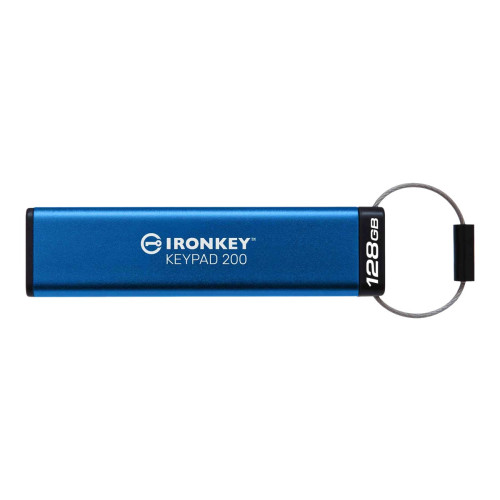 Kingston Technology Kingston IronKey Keypad 200 - USB flash-enhet - 128 GB