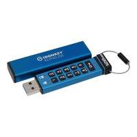 Produktbild för Kingston IronKey Keypad 200 - USB flash-enhet - 128 GB
