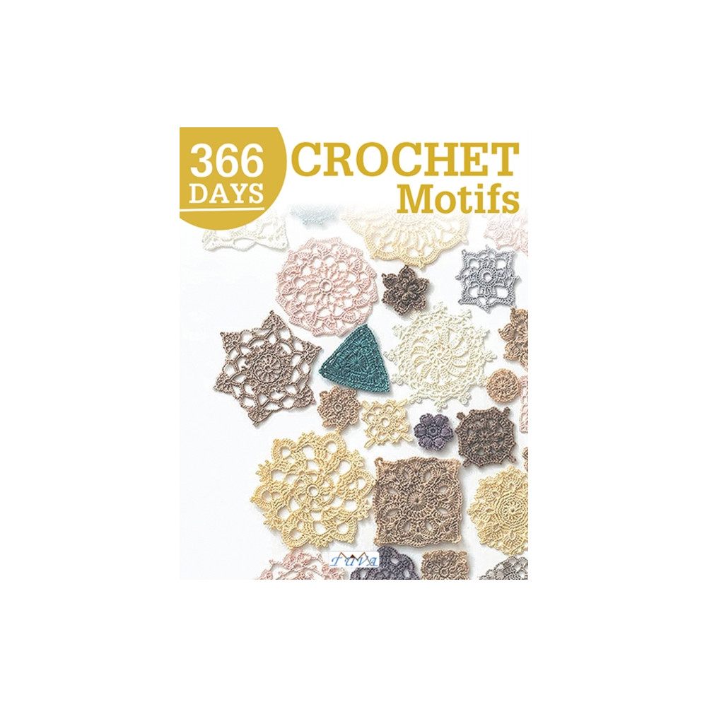 Produktbild för 366 Days Crochet Motifs (häftad, eng)