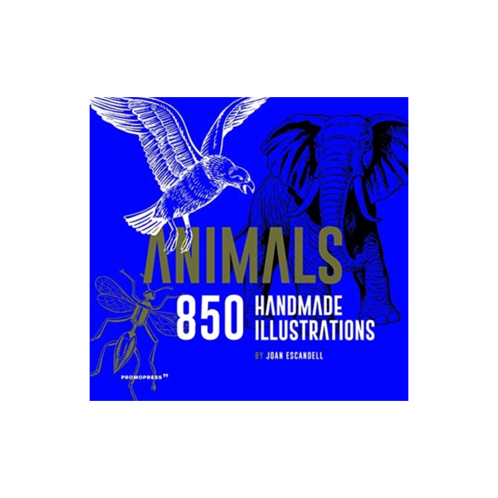 Produktbild för Animals: 850 Handmade Illustrations (inbunden, eng)