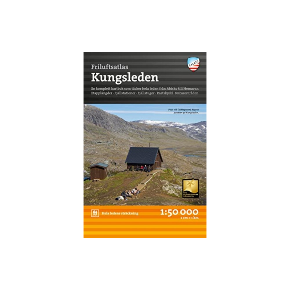 Produktbild för Kungsleden - Friluftsatlas (häftad)