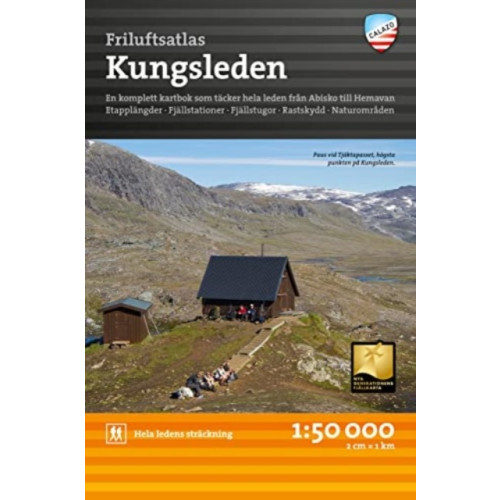 Calazo Forlag Kungsleden - Friluftsatlas (häftad)