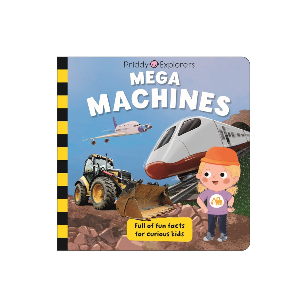 Produktbild för Priddy Explorers Mega Machines (bok, board book, eng)