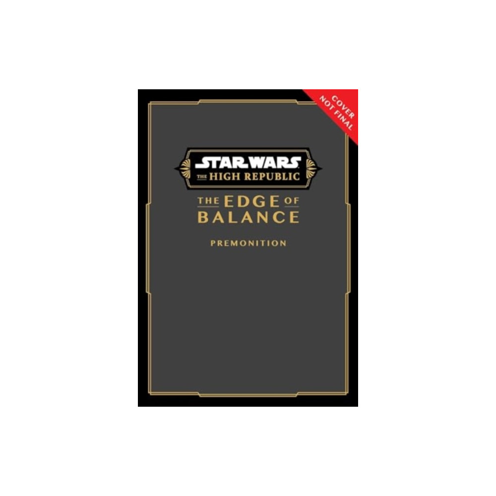 Produktbild för Star Wars: The High Republic: The Edge of Balance—Premonition (häftad, eng)