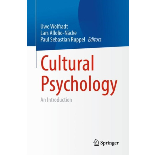 Springer Fachmedien Wiesbaden Cultural Psychology (häftad, eng)