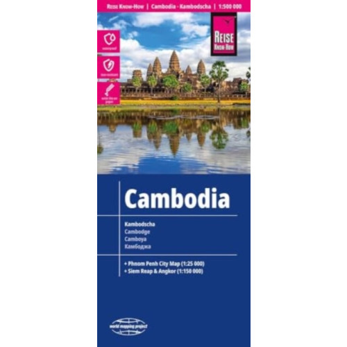 Reise Know-How Verlag Peter Rump GmbH Cambodia (1:500.000)