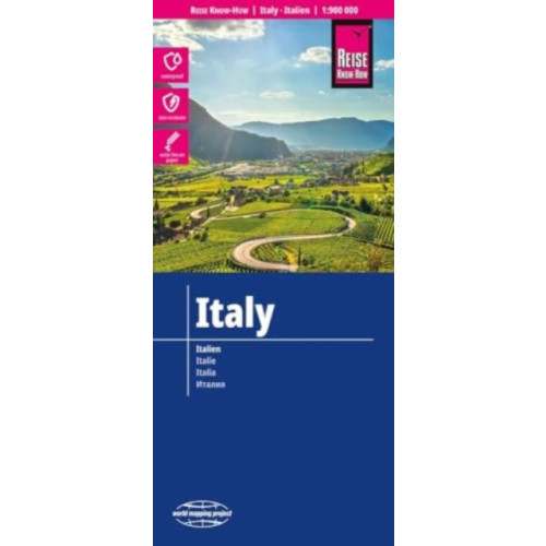 Reise Know-How Verlag Peter Rump GmbH Italy (1:900.000)