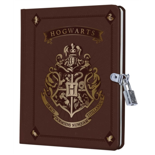 Insight Editions Harry Potter: Hogwarts Lock & Key Diary (inbunden, eng)